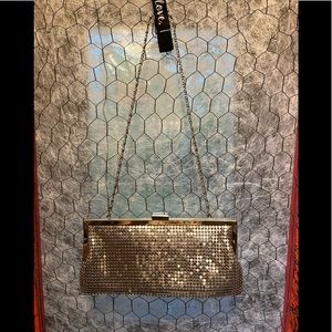 Style & Co. Silver Metal Mesh Dress Bag